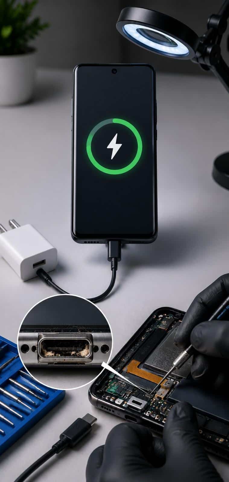 Android Phone Charging Port Diagnosis Ocala