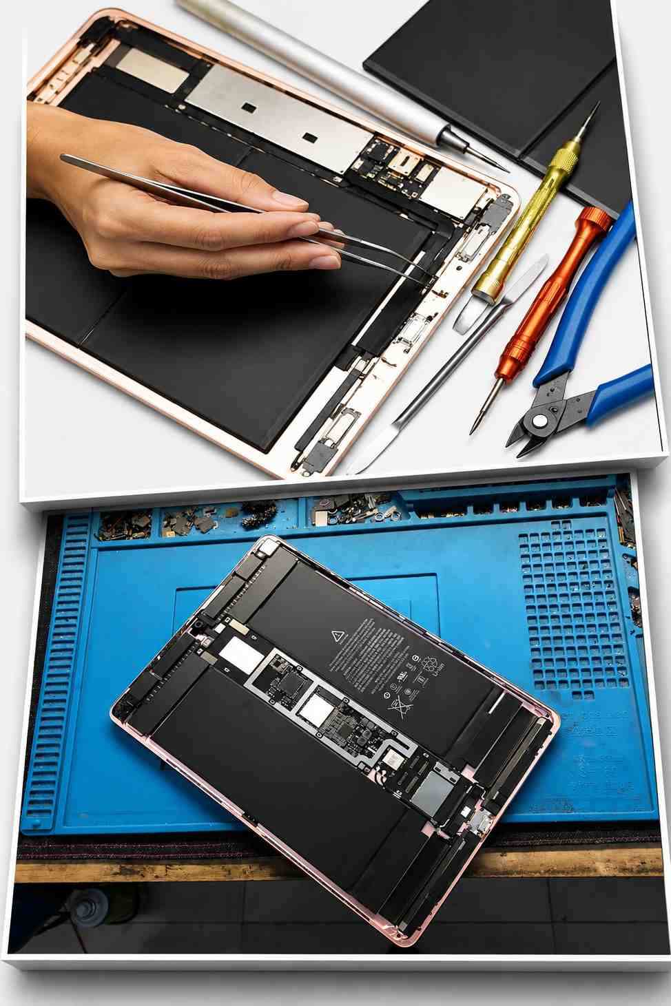 Diagnosis of iPad battery and charging port issues at Phone Fashion Fix Ocala