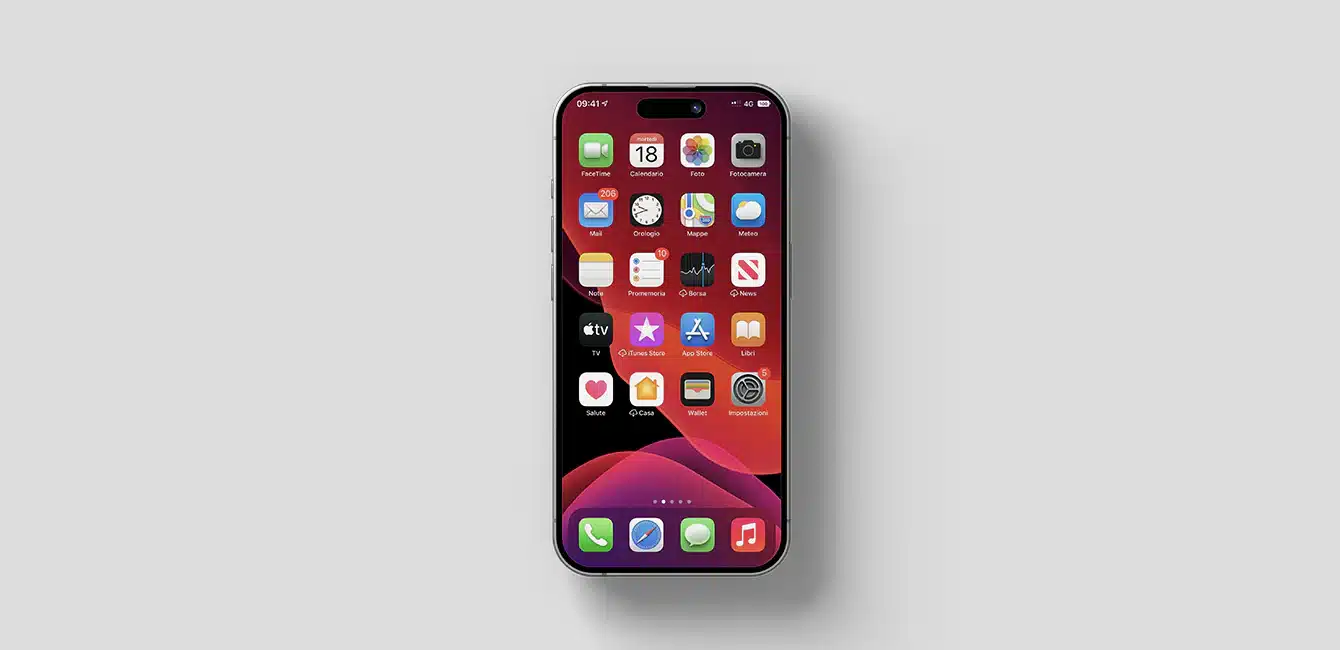 Smartphone with fixed screen
