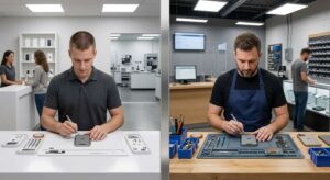 Apple and third-party iPhone screen repair comparison