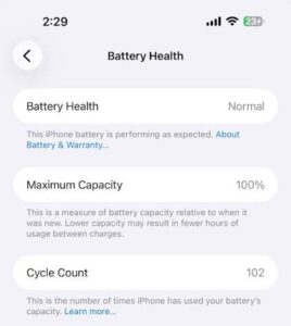 What is iPhone Battery Health