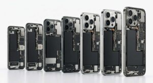 iPhone models with increasing Face ID repair complexity
