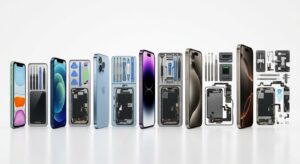 iPhone screen repair times by model