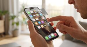 iPhone with unresponsive touchscreen and ghost touch issues