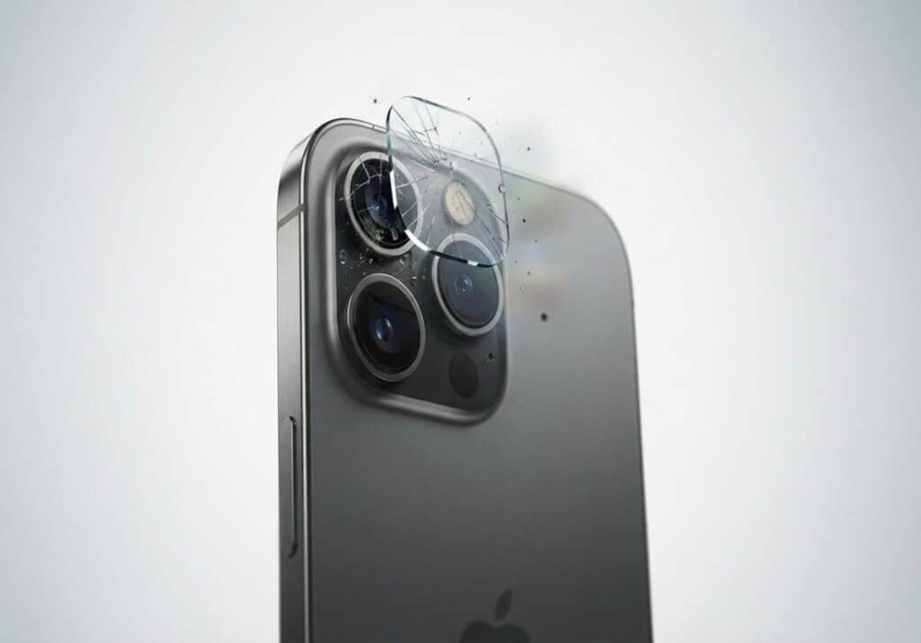 Camera Lens Crack Symptoms